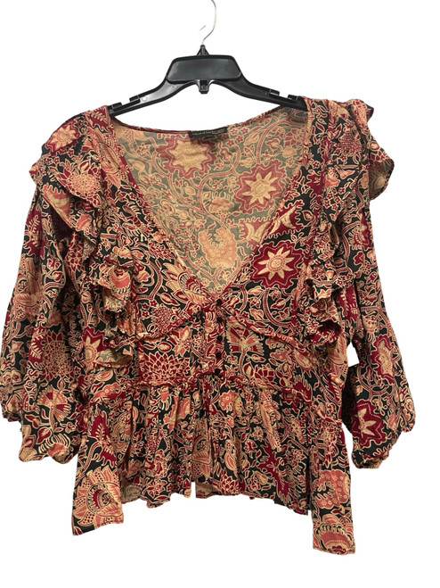 Vist Large View of Product Image Which is Used House Of Harlow 1960 Long Sleeve Top XL-16