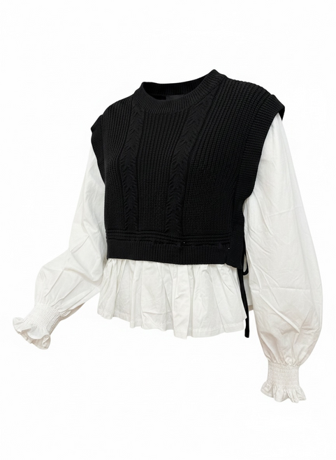 Vist Large View of Product Image Which is NWT Lumiere Long Sleeve Top M-8/10