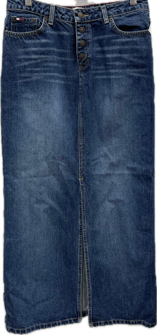 Vist Large View of Product Image Which is Used Tommy Hilfiger Long Skirt 6-28