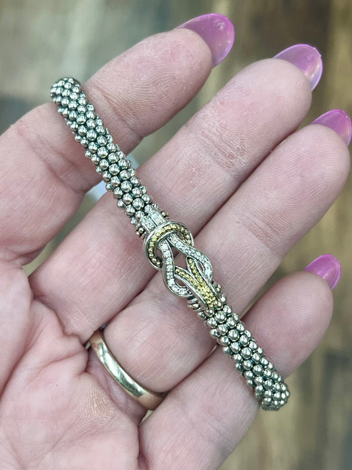 Vist Large View of Product Image Which is Newport Knot 6 mm Bracelet