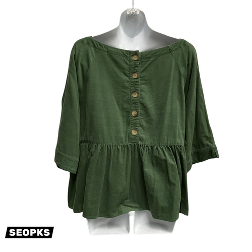 Vist Large View of Product Image Which is Used Maeve Short Sleeve Top S-4/6