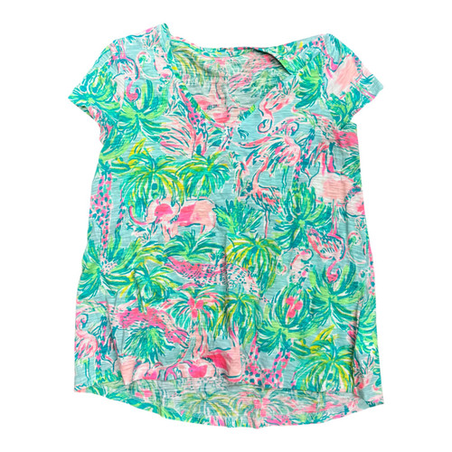 Vist Large View of Product Image Which is Used Lilly Pulitzer T-Shirt XS-0/2