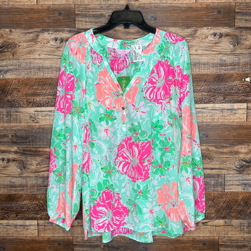 Vist Large View of Product Image Which is NWT Lilly Pulitzer Long Sleeve Top XL-16