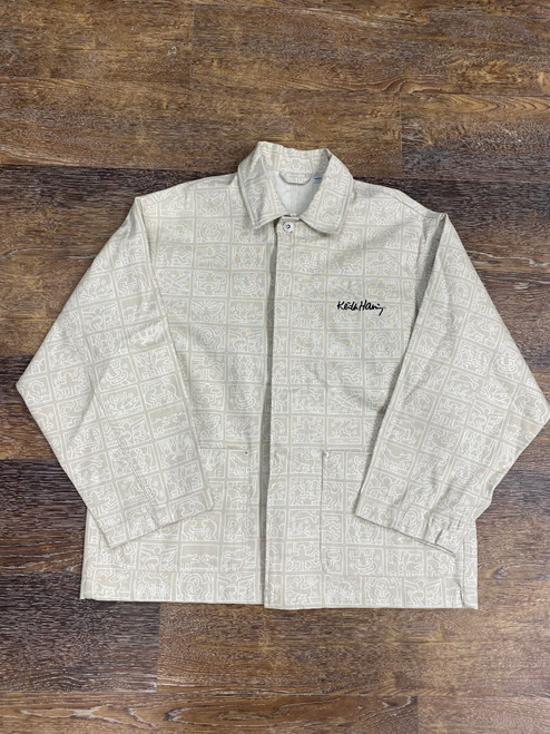 Vist Large View of Product Image Which is Used H&M Keith Haring Mens Long Sleeve Top L/16-16.5