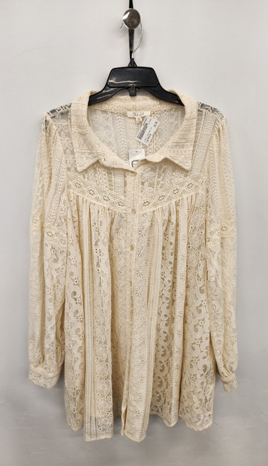 Vist Large View of Product Image Which is Used Unbranded Long Sleeve Top M-8/10