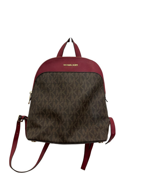 Vist Large View of Product Image Which is Used Michael Michael Kors Large Leather Handbag