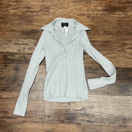 Vist Large View of Product Image Which is Used Madewell X Aimee Song Long Sleeve Top XS-0/2