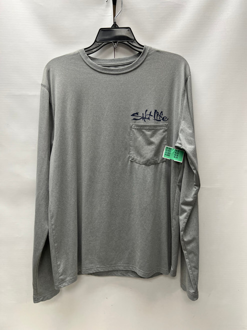 Vist Large View of Product Image Which is Used Salt Life Mens Active Long Sleeve S