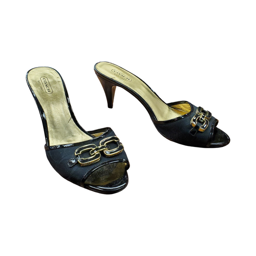 Vist Large View of Product Image Which is Used Coach Dress Sandals 8