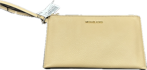 Vist Large View of Product Image Which is Used Michael Michael Kors Leather Wristlet