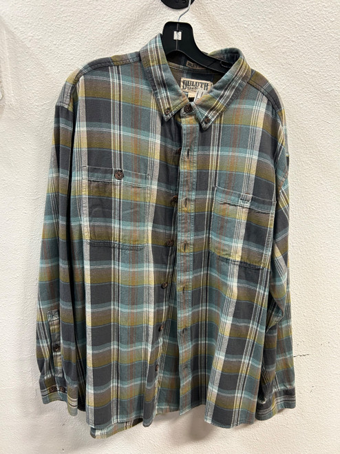 Vist Large View of Product Image Which is Used Duluth Trading Co Mens Long Sleeve Top XL/17-17.5