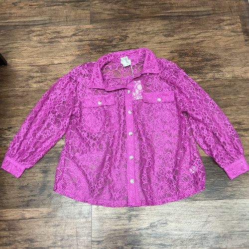 Vist Large View of Product Image Which is Used Andree Long Sleeve Top 1X-18