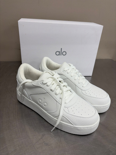 Vist Large View of Product Image Which is NWT White Alo Yoga Recovery Mode  Athletic Shoes 9