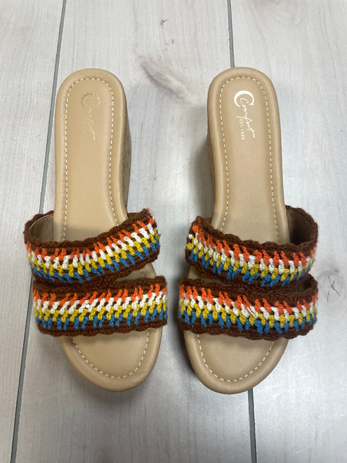 Vist Large View of Product Image Which is Used Cato Wedge Sandals 10