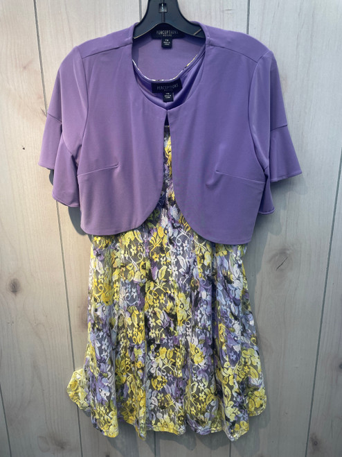 Vist Large View of Product Image Which is Used Perceptions Short Dress F M-8/10