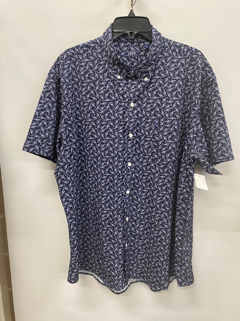 Vist Large View of Product Image Which is Used Izod Mens Short Sleeve Top 2X/18-18.5
