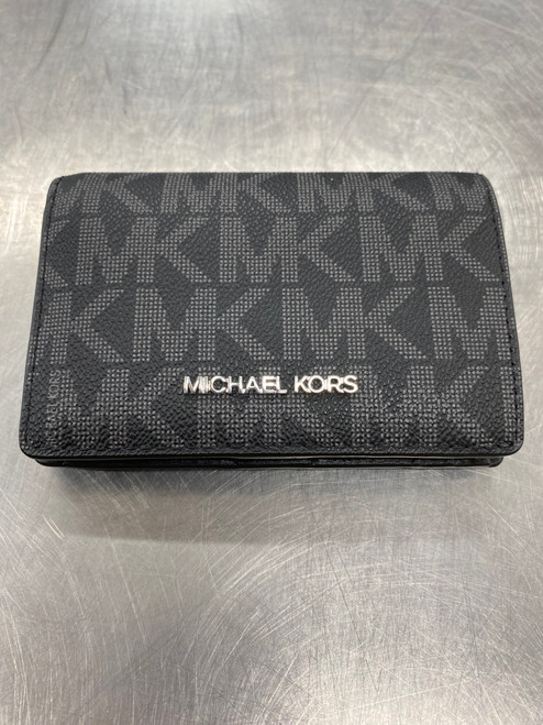 Vist Large View of Product Image Which is Used Michael Michael Kors Leather Wallet