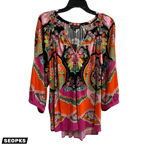 Vist Large View of Product Image Which is Used Rachel Zoe Long Sleeve Top 2X-20