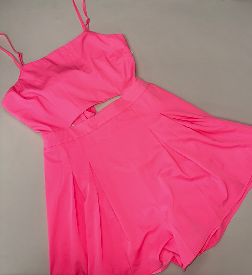 Vist Large View of Product Image Which is Used Main Strip Short Dress F L-12/14