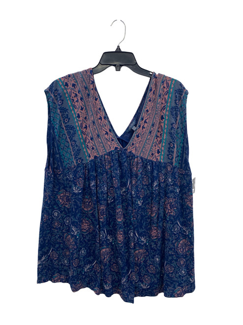 Vist Large View of Product Image Which is Used Lucky Brand Short Sleeve Top 3X-22