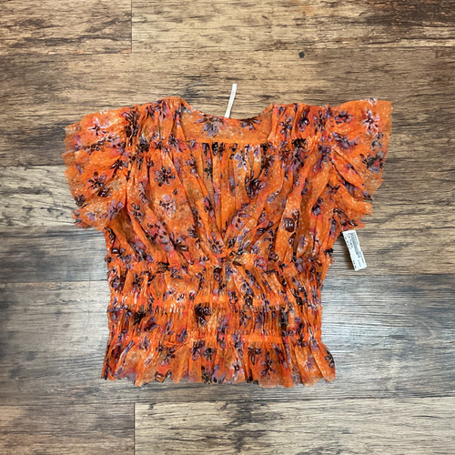 Vist Large View of Product Image Which is Used Free People Short Sleeve Top XS-0/2