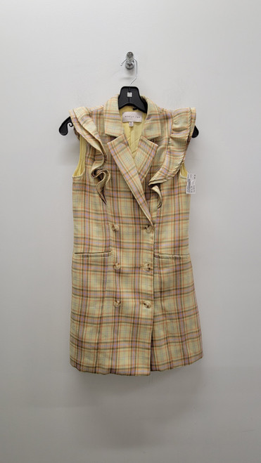 Vist Large View of Product Image Which is Used Yellow Adelyn Rae Short Dress B XS-0/2