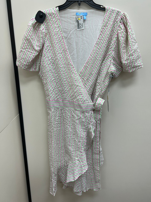 Vist Large View of Product Image Which is Used Draper James Short Wrap Dress F XL-16