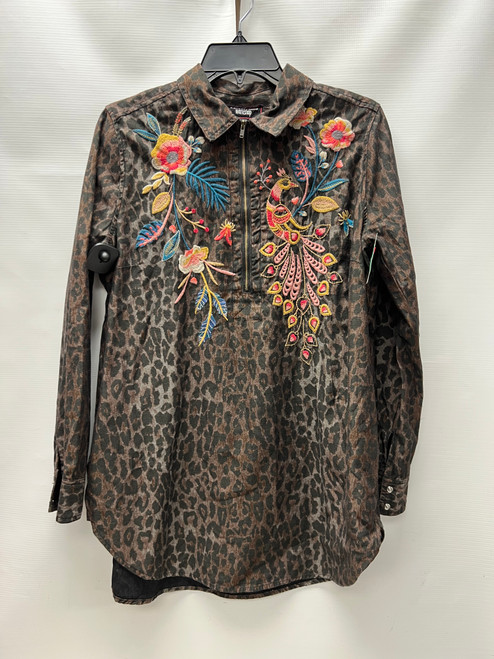 Vist Large View of Product Image Which is Used Johnny Was Long Sleeve Top XS-0/2