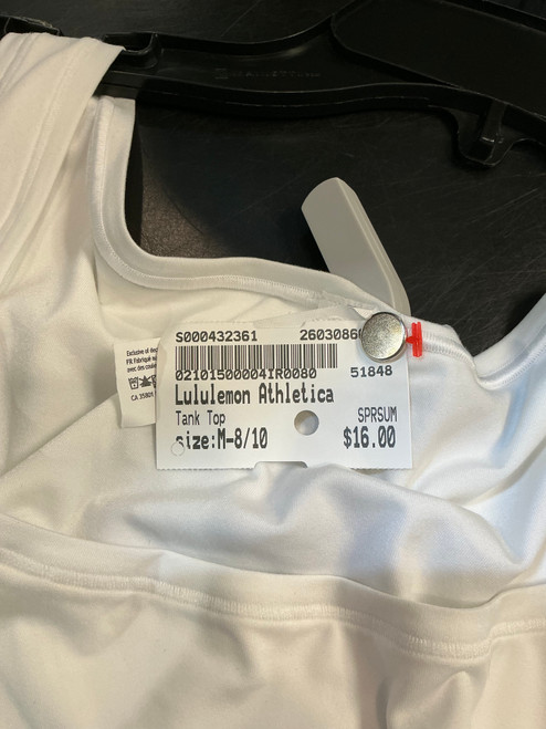 Vist Large View of Product Image Which is Used Lululemon Athletica Tank Top M-8/10