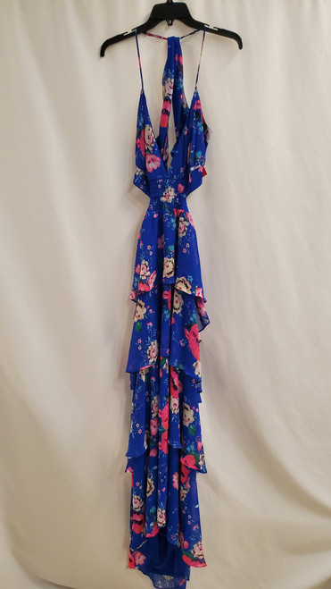 Vist Large View of Product Image Which is Used Express Long Dress B XL-16