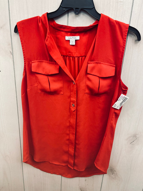 Vist Large View of Product Image Which is Used Nautica Sleeveless Top L-12/14