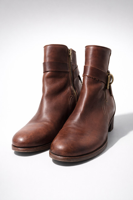 Vist Large View of Product Image Which is Used Frye Ankle Boots 9