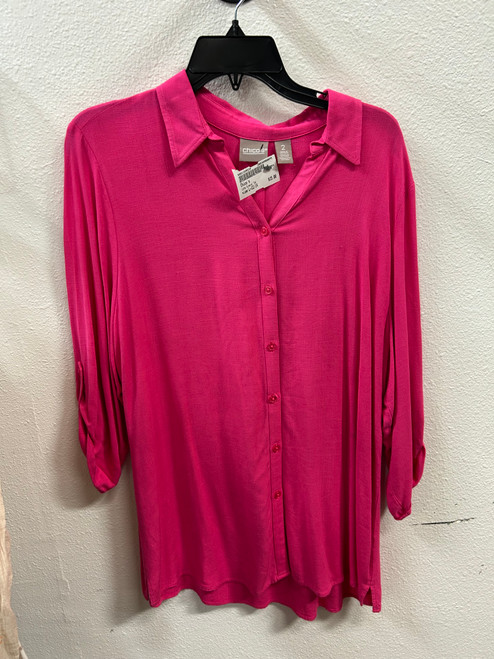 Vist Large View of Product Image Which is Used Chico's Long Sleeve Top L-12/14