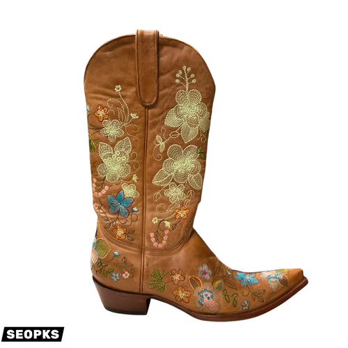 Vist Large View of Product Image Which is Used Old Gringo Tall Boots 9.5