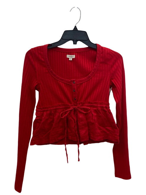 Vist Large View of Product Image Which is Used Pilcro Long Sleeve Top XXS