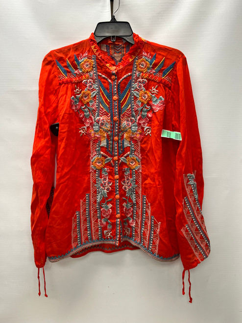 Vist Large View of Product Image Which is Used Johnny Was Long Sleeve Top XS-0/2