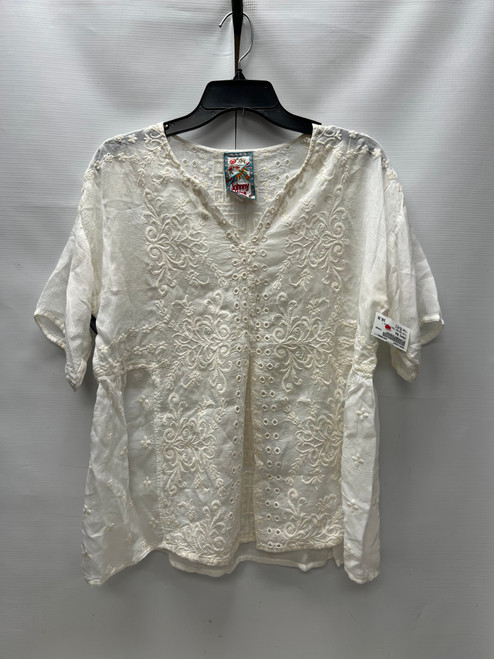 Vist Large View of Product Image Which is Used Johnny Was Short Sleeve Top XS-0/2