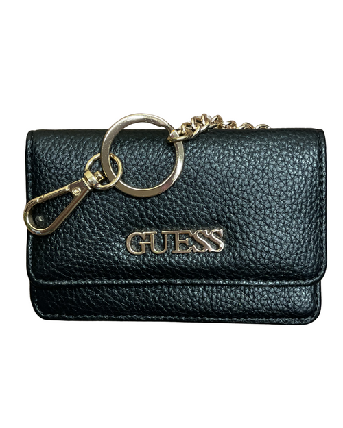 Vist Large View of Product Image Which is Gently Used Black Guess Wallet