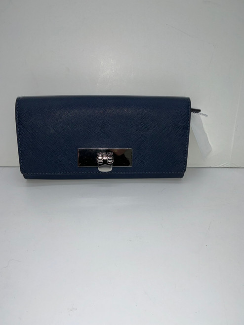 Vist Large View of Product Image Which is Used Michael Kors Leather Wallet