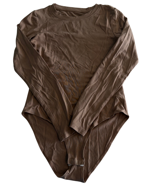 Vist Large View of Product Image Which is Gently used long sleeve t-shirt bodysuit XS-0/2