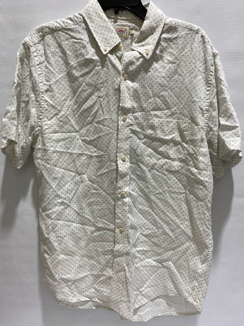 Vist Large View of Product Image Which is Used Faherty Mens Short Sleeve Top L/16-16.5