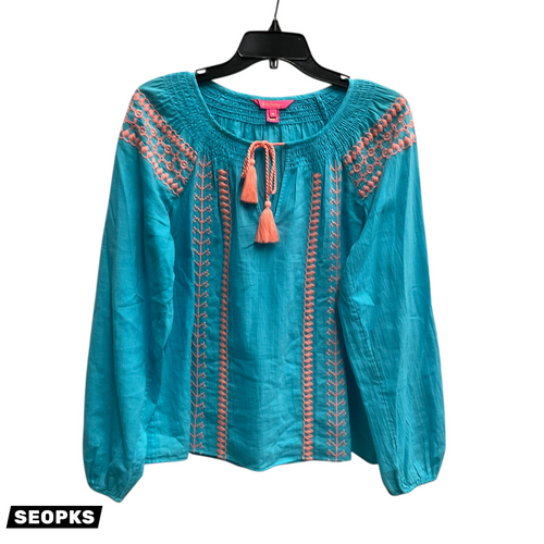 Vist Large View of Product Image Which is Used Lilly Pulitzer Long Sleeve Top M-8/10