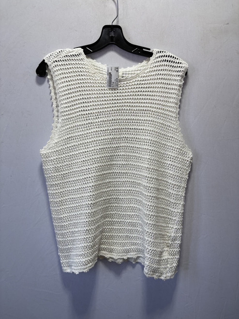 Vist Large View of Product Image Which is Used White Wilfred Sleeveless Top L-12/14
