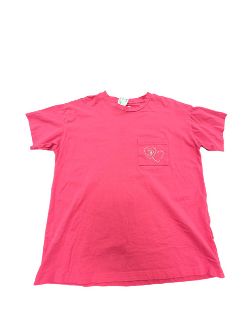 Vist Large View of Product Image Which is Used Pink T-Shirt M-8/10