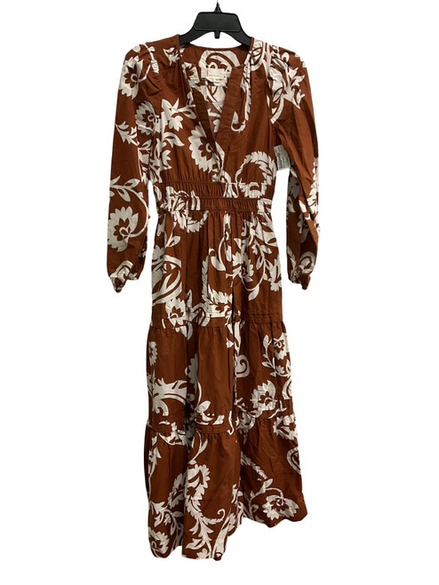 Vist Large View of Product Image Which is Used Anthropologie Long Dress F XS-0/2