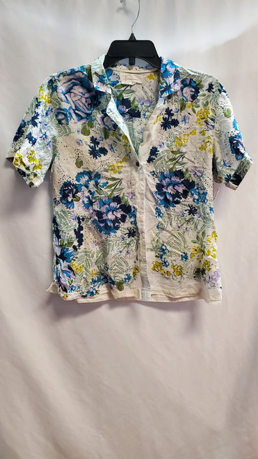 Vist Large View of Product Image Which is Used Anthropologie Short Sleeve Top M-8/10
