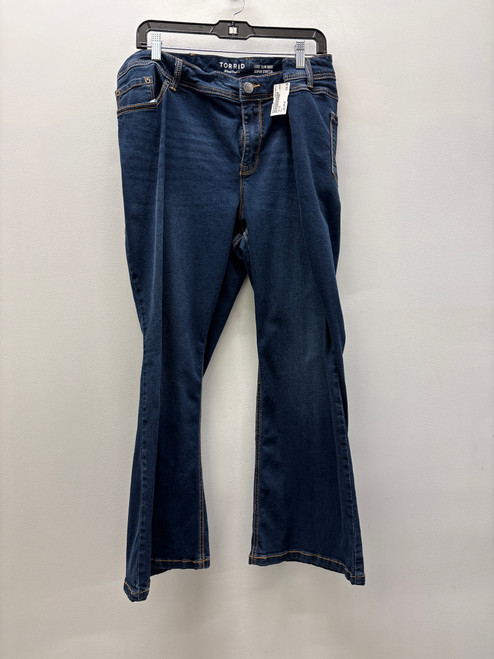 Vist Large View of Product Image Which is Used Blue Torrid Denim 24-37