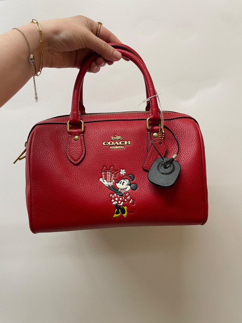 Vist Large View of Product Image Which is Used Coach Large Leather Handbag