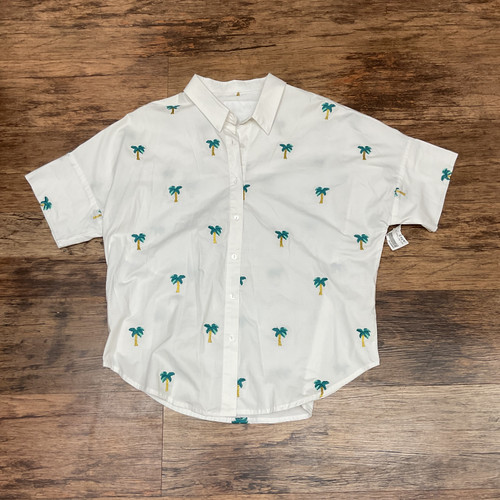 Vist Large View of Product Image Which is Used Vacate The Label Short Sleeve Top M-8/10