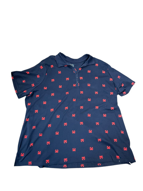 Vist Large View of Product Image Which is Used Croft & Barrow Short Sleeve Top 4X-24